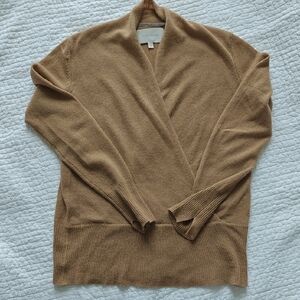 Brochu Walker Camel Cardigan Sweater